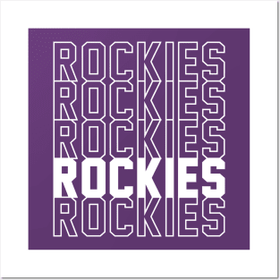 ROCKIES Posters and Art